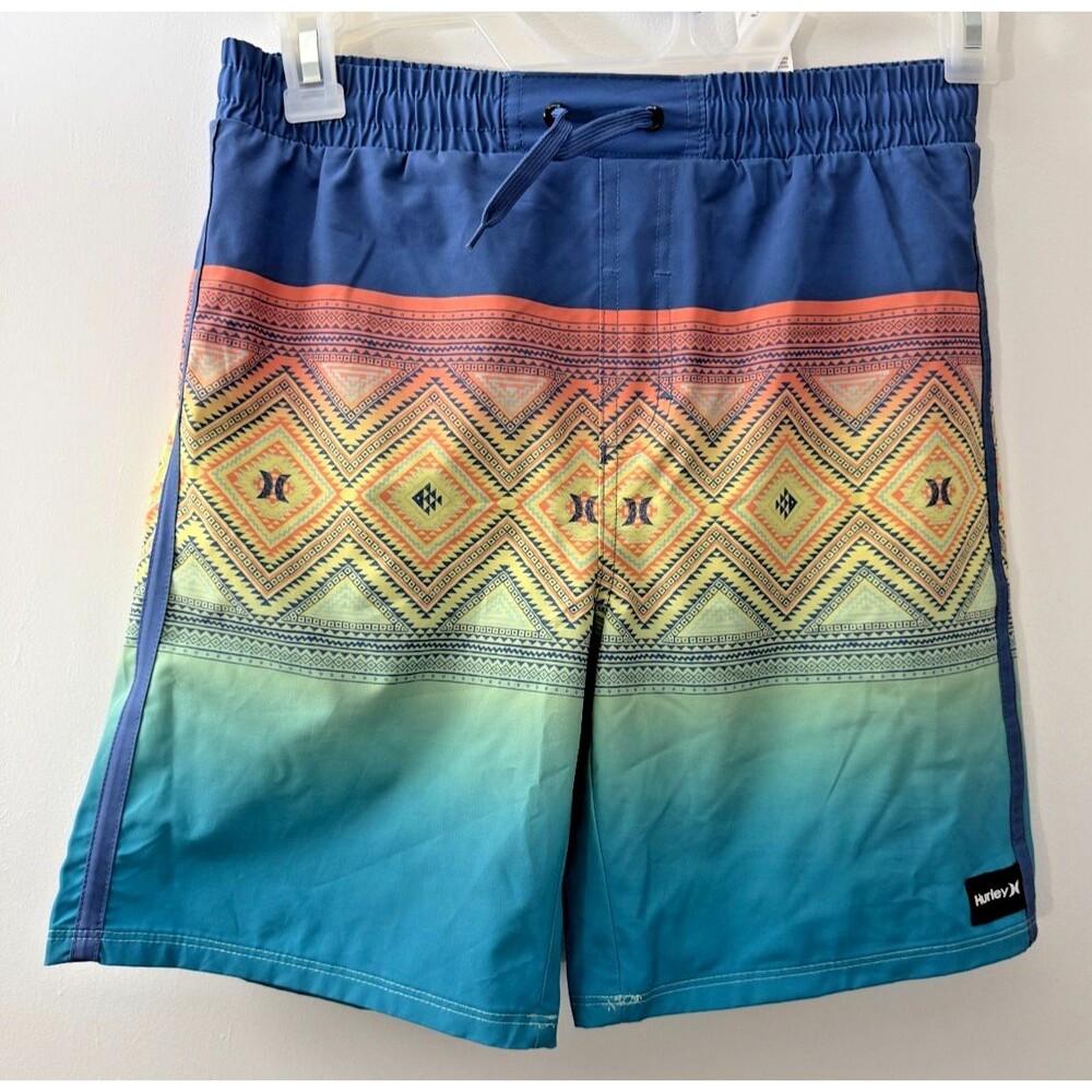 Hurley Boys Swimsuit Swim Trunks Board Shorts Size XL 14/16 Surfer Skater